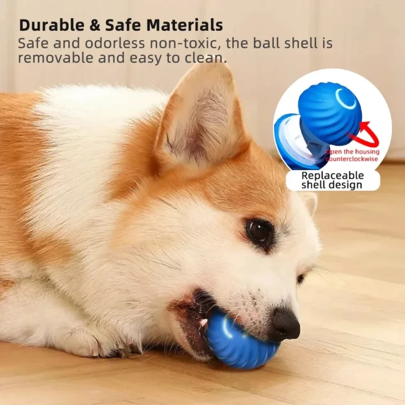 Intelligent dog toy ball automatic electronic interactive training pet toy sports ball rechargeable(including shell replacement） - Image 4