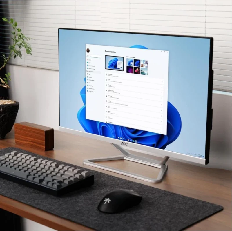 AOC All-in-one Computer 23.8-inch AMD 3250U 16G 512G Desktop PC Gaming AIO Home Office Computers Game Computer Adjustable - Image 3
