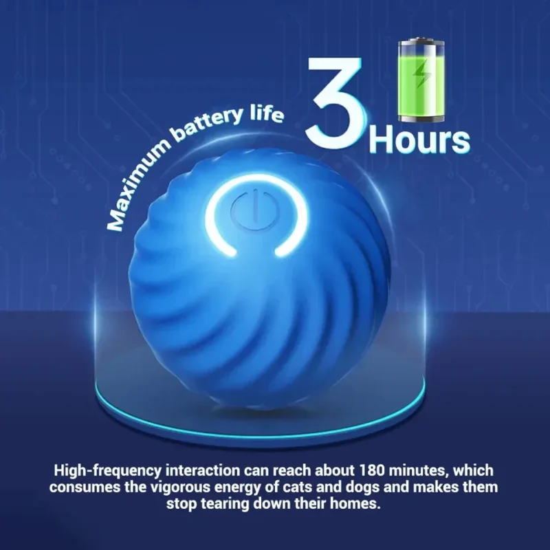 Intelligent dog toy ball automatic electronic interactive training pet toy sports ball rechargeable(including shell replacement） - Image 5
