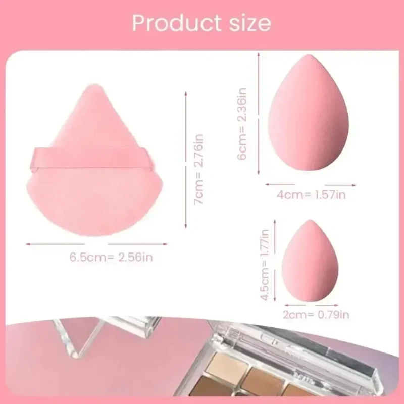 14Pcs Makeup Sponge Blender Beauty Egg with Storage Bottle Cosmetic Puff Foundation Sponges Powder Puffs Make Up Accessories - Image 5